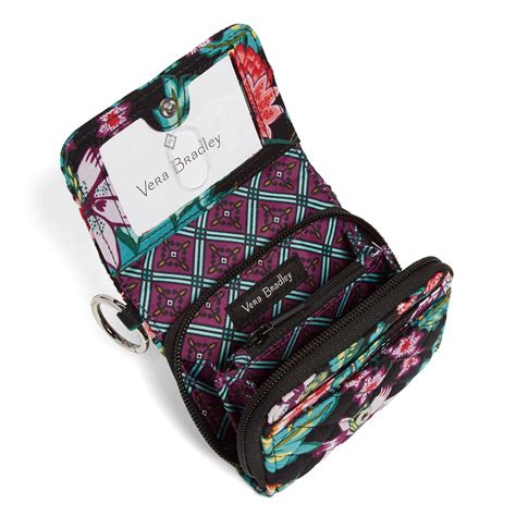 vera bradley iconic rfid card case|vera bradley rfid little hipster.